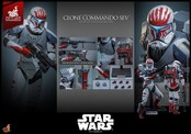 Star Wars: The Clone Wars Television Masterpiece Clone Commando Sev (Hot Toys Exclusive) Action Figure 30cm