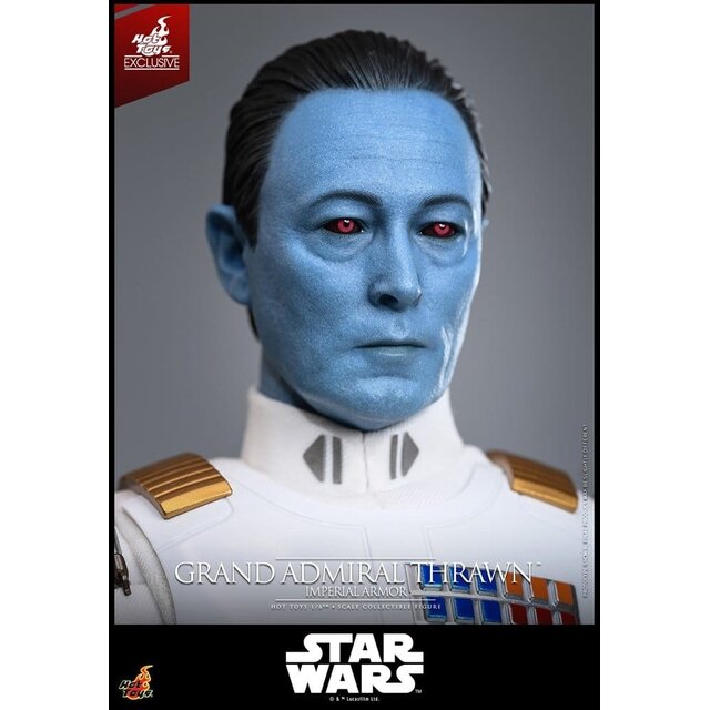 Star Wars: Rebels Television Masterpiece Grand Admiral Thrawn (Imperial Armor) Hot Toys Exclusive Action Figure 32cm