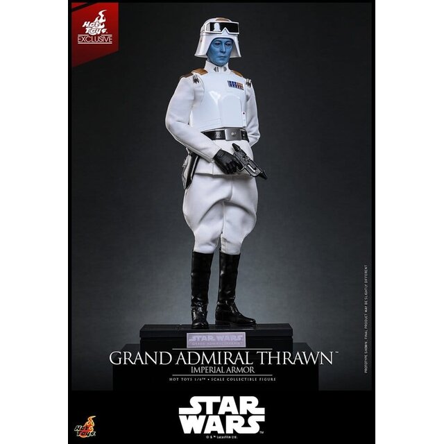 Star Wars: Rebels Television Masterpiece Grand Admiral Thrawn (Imperial Armor) Hot Toys Exclusive Action Figure 32cm