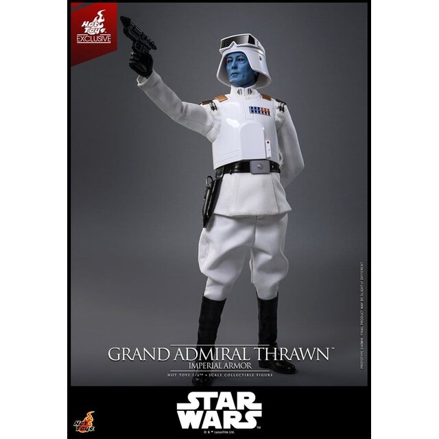 Star Wars: Rebels Television Masterpiece Grand Admiral Thrawn (Imperial Armor) Hot Toys Exclusive Action Figure 32cm