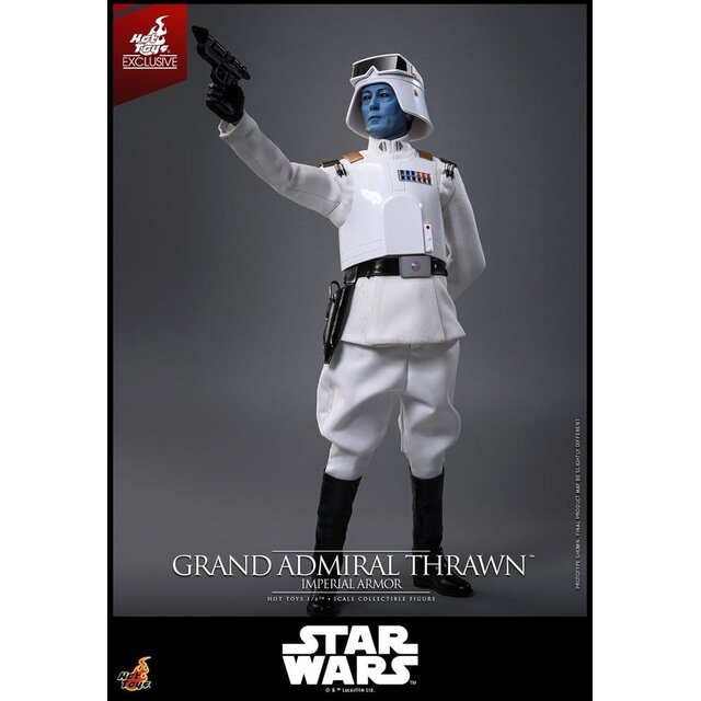 Star Wars: Rebels Television Masterpiece Grand Admiral Thrawn (Imperial Armor) Hot Toys Exclusive Action Figure 32cm