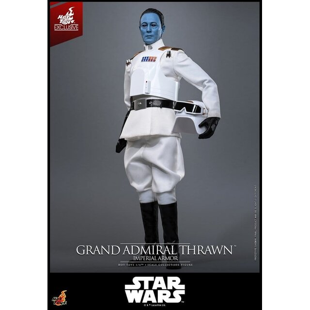Star Wars: Rebels Television Masterpiece Grand Admiral Thrawn (Imperial Armor) Hot Toys Exclusive Action Figure 32cm