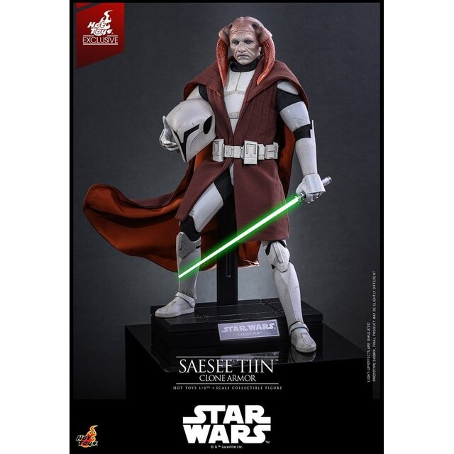 Star Wars: The Clone Wars Television Masterpiece Saesee Tiin (Clone Armor) (Hot Toys Exclusive) Action Figure 32cm