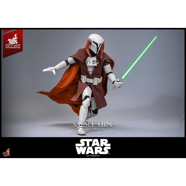 Star Wars: The Clone Wars Television Masterpiece Saesee Tiin (Clone Armor) (Hot Toys Exclusive) Action Figure 32cm