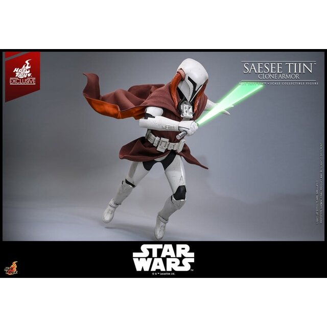 Star Wars: The Clone Wars Television Masterpiece Saesee Tiin (Clone Armor) (Hot Toys Exclusive) Action Figure 32cm