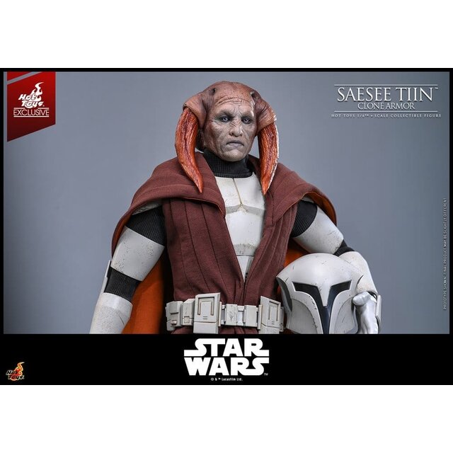 Star Wars: The Clone Wars Television Masterpiece Saesee Tiin (Clone Armor) (Hot Toys Exclusive) Action Figure 32cm