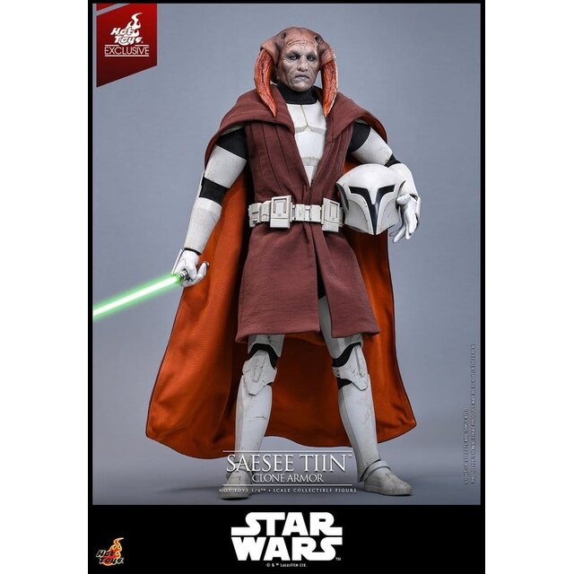 Star Wars: The Clone Wars Television Masterpiece Saesee Tiin (Clone Armor) (Hot Toys Exclusive) Action Figure 32cm