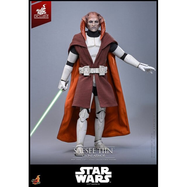 Star Wars: The Clone Wars Television Masterpiece Saesee Tiin (Clone Armor) (Hot Toys Exclusive) Action Figure 32cm