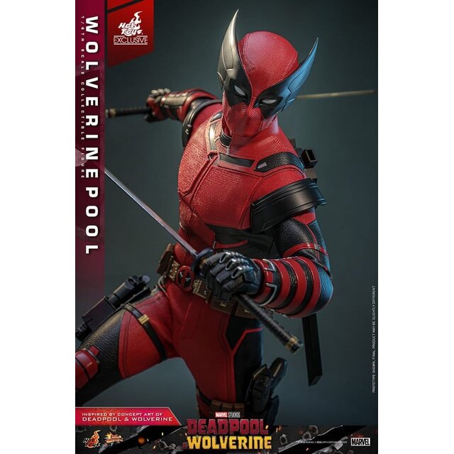 Deadpool & Wolverine Movie Masterpiece Action Figure 1/6 Wolverinepool Hot Toys Exclusive 31cm