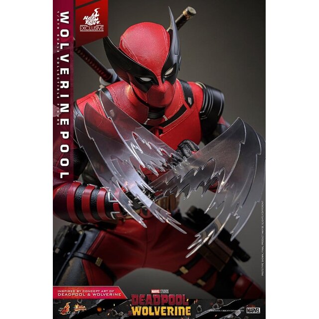Deadpool & Wolverine Movie Masterpiece Action Figure 1/6 Wolverinepool Hot Toys Exclusive 31cm