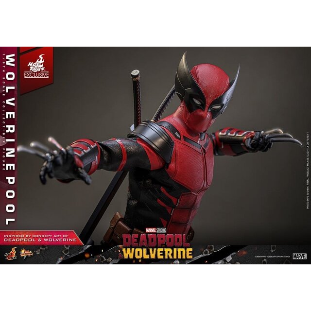 Deadpool & Wolverine Movie Masterpiece Action Figure 1/6 Wolverinepool Hot Toys Exclusive 31cm