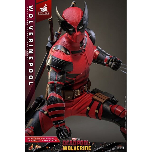 Deadpool & Wolverine Movie Masterpiece Action Figure 1/6 Wolverinepool Hot Toys Exclusive 31cm