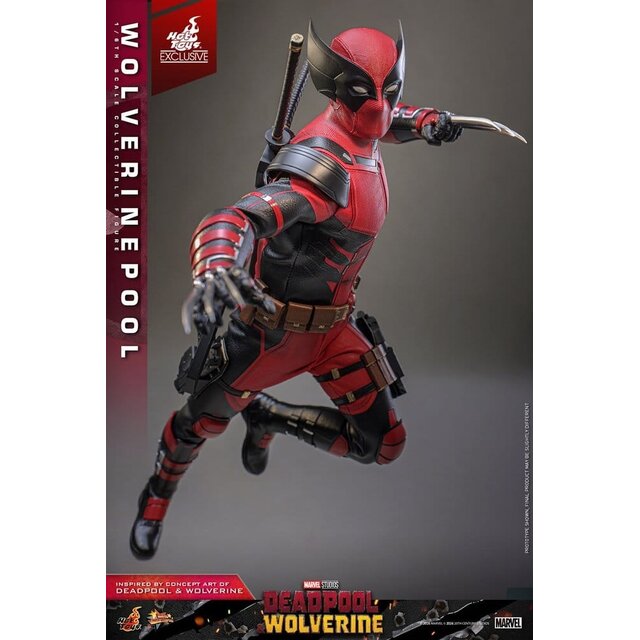 Deadpool & Wolverine Movie Masterpiece Action Figure 1/6 Wolverinepool Hot Toys Exclusive 31cm