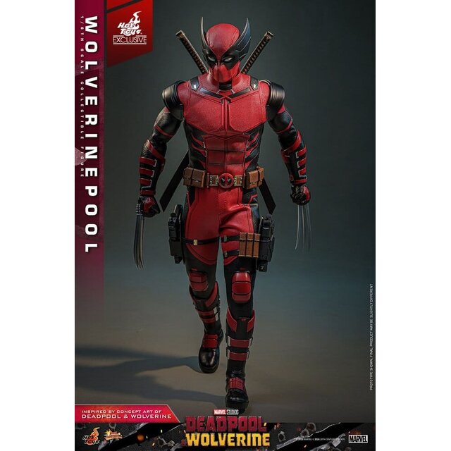 Deadpool & Wolverine Movie Masterpiece Action Figure 1/6 Wolverinepool Hot Toys Exclusive 31cm