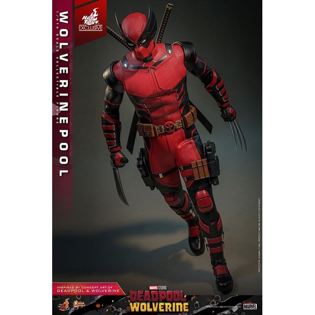 Deadpool & Wolverine Movie Masterpiece Action Figure 1/6 Wolverinepool Hot Toys Exclusive 31cm
