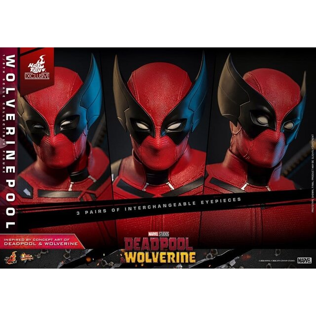 Deadpool & Wolverine Movie Masterpiece Action Figure 1/6 Wolverinepool Hot Toys Exclusive 31cm