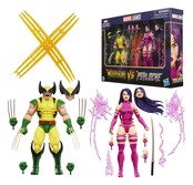 Marvel Legends Wolverine vs Psylocke Action Figures 15cm