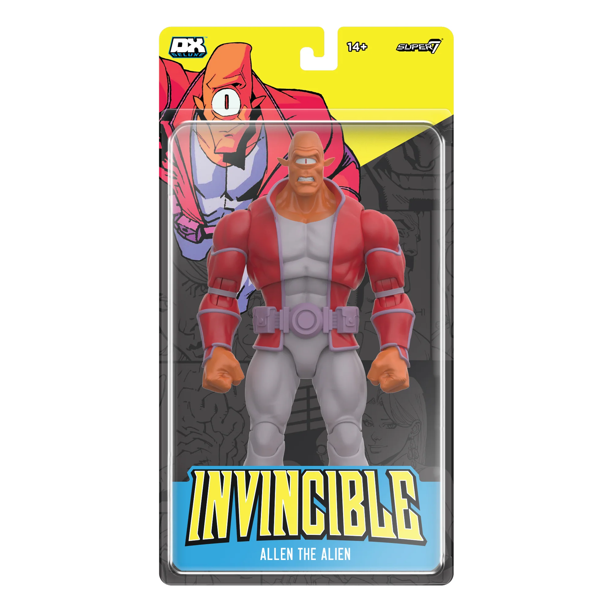 Super7 Invincible Deluxe Action Figure Allen The Alien