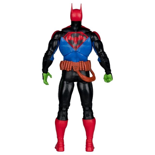 DC Multiverse Batman / Superman Fusion (World's Finest) Action Figure Blister Card 18cm