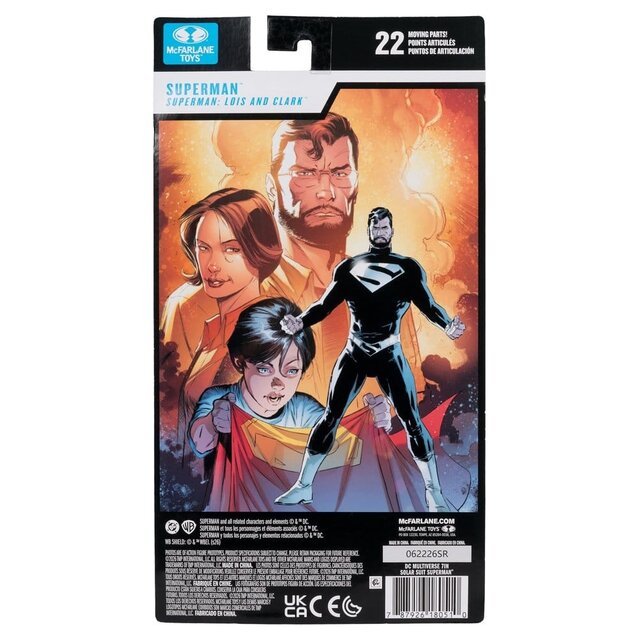 DC Multiverse Superman (Superman: Lois and Clark) Action Figure Blister Card 18cm