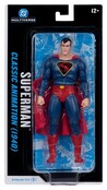 DC Multiverse Superman (Classic Animation 1940) Action Figure Blister Card 18cm