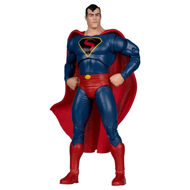 DC Multiverse Superman (Classic Animation 1940) Action Figure Blister Card 18cm