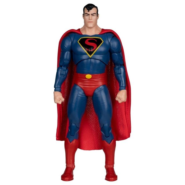 DC Multiverse Superman (Classic Animation 1940) Action Figure Blister Card 18cm