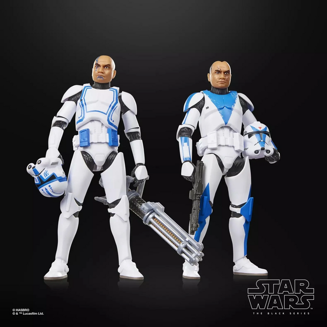 Star Wars the Clone Wars Black Series Clone Trooper Dogma & Clone Trooper Hardcase Action Figure 2-pack 15cm