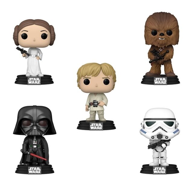 POP! Star Wars 5-Pack Bobbleheads 10cm