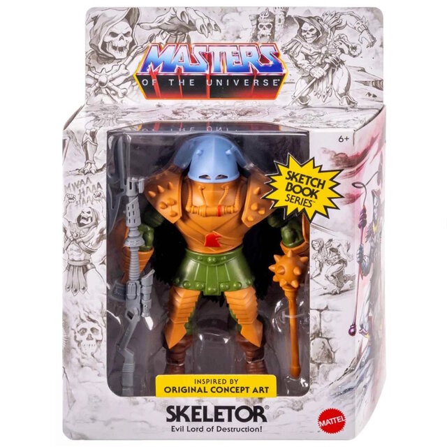 Masters of the Universe Origins Sketchbook Series Man-At-Arms Action Figure 14cm