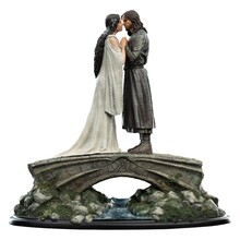 Lord of the Rings Mini Statue Aragorn & Arwen