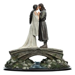 Lord of the Rings Mini Statue Aragorn & Arwen
