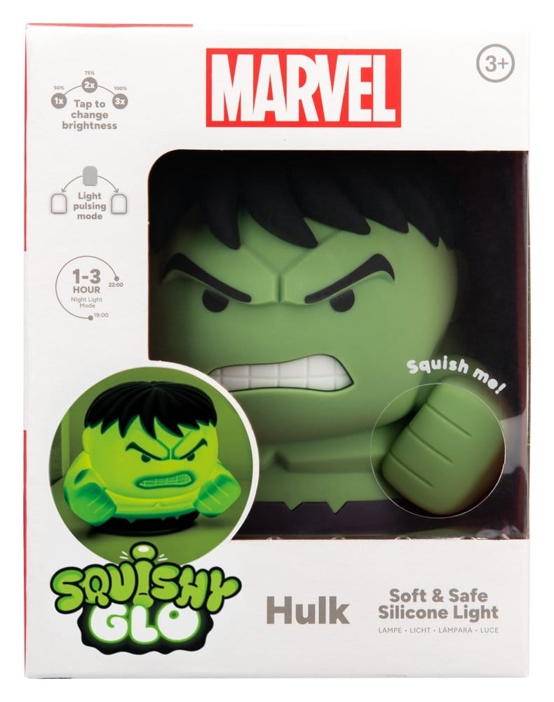Paladone Squishy Glo Hulk Silicone Light