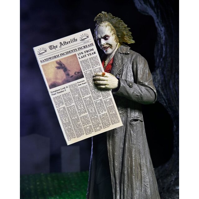 Beetlejuice 1988 Ultimate Action Figure Beetlejuice: Tour Guide The Bio-Exorcist 18cm