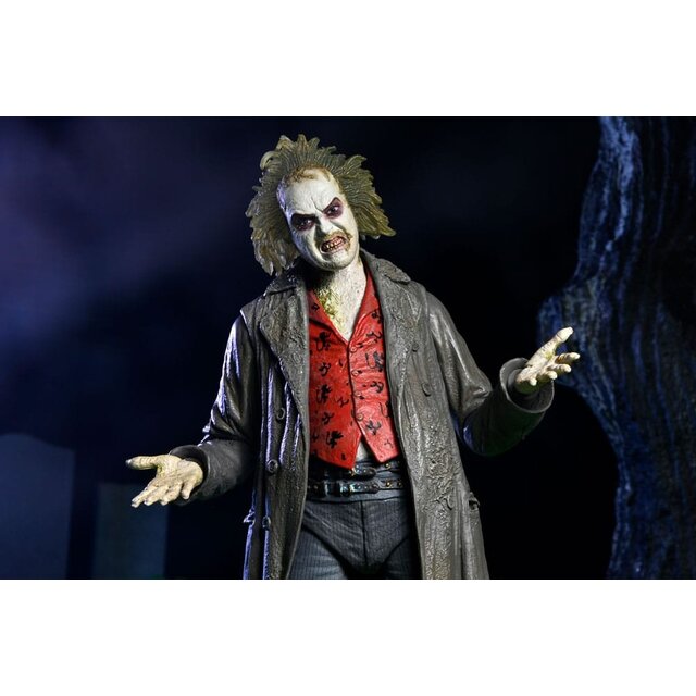 Beetlejuice 1988 Ultimate Action Figure Beetlejuice: Tour Guide The Bio-Exorcist 18cm