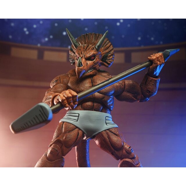 Teenage Mutant Ninja Turtles (Mirage Comics) Triceraton Gladiator Action Figure 21cm