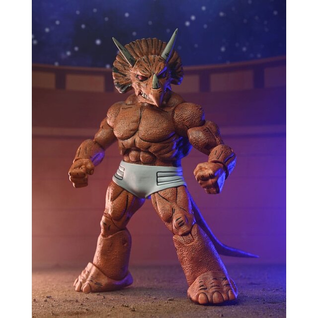 Teenage Mutant Ninja Turtles (Mirage Comics) Triceraton Gladiator Action Figure 21cm