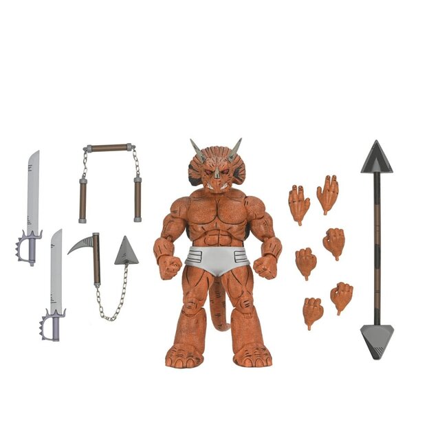 Teenage Mutant Ninja Turtles (Mirage Comics) Triceraton Gladiator Action Figure 21cm