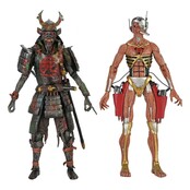 Iron Maiden Future Past World Tour Ultimate 2-Pack Senjutsu Eddie and Somewhere in Time Eddie 18cm