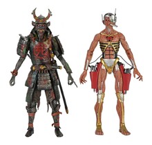 Iron Maiden Future Past World Tour Ultimate 2-Pack Senjutsu Eddie and Somewhere in Time Eddie 18cm