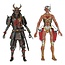 NECA Iron Maiden Future Past World Tour Ultimate 2-Pack Senjutsu Eddie and Somewhere in Time Eddie 18cm