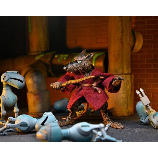 Teenage Mutant Ninja Turtles (Mirage Comics) Splinter Action Figure 18cm