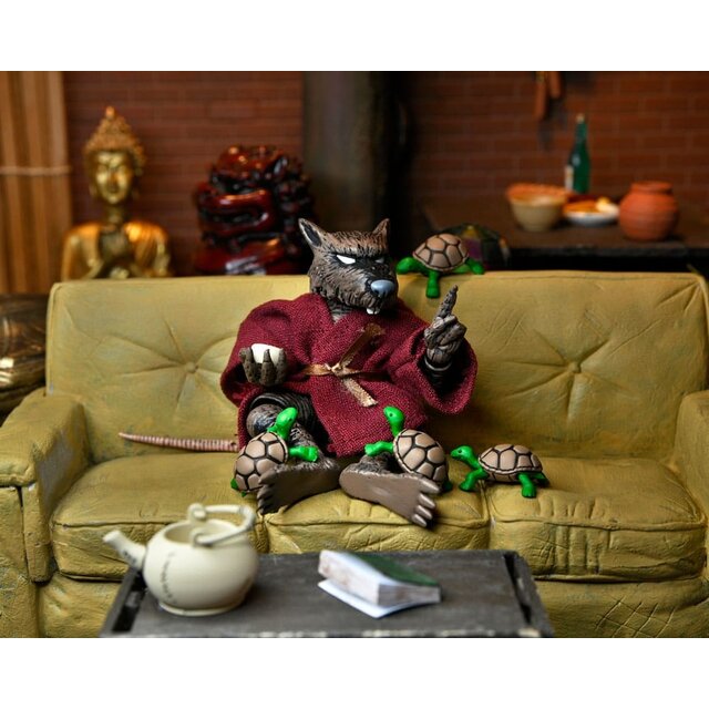 Teenage Mutant Ninja Turtles (Mirage Comics) Splinter Action Figure 18cm