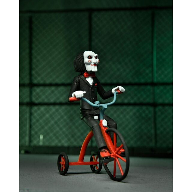 Saw Toony Terrors Jigsaw Killer with Billy and Tricycle Boxed Set 15cm