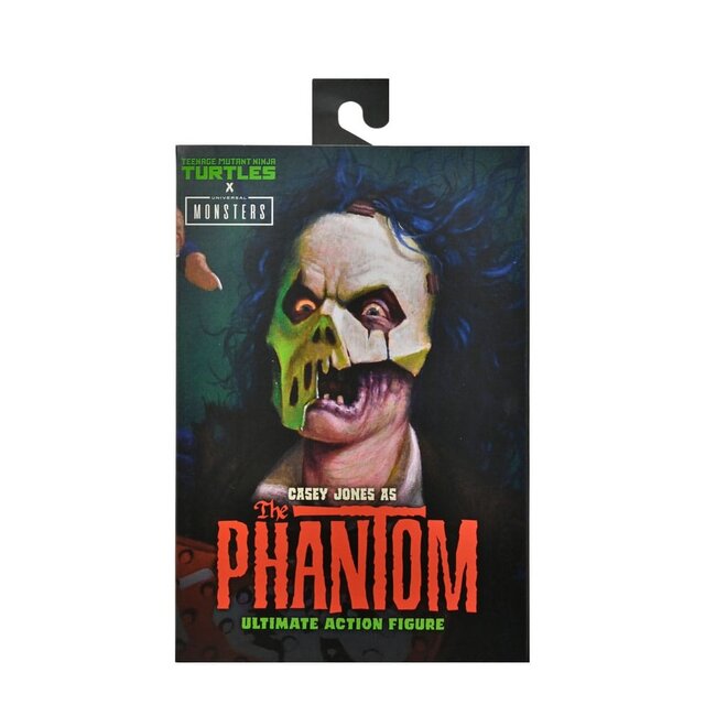 Universal Monsters/Teenage Mutant Ninja Turtles Action Figure Casey Jones as Phantom of the Opera 18cm