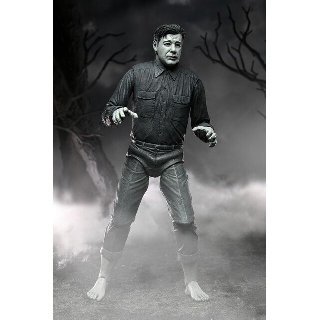 Universal Monsters Ultimate The Wolf Man (Black & White) Action Figure 18cm