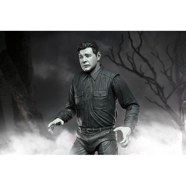 Universal Monsters Ultimate The Wolf Man (Black & White) Action Figure 18cm