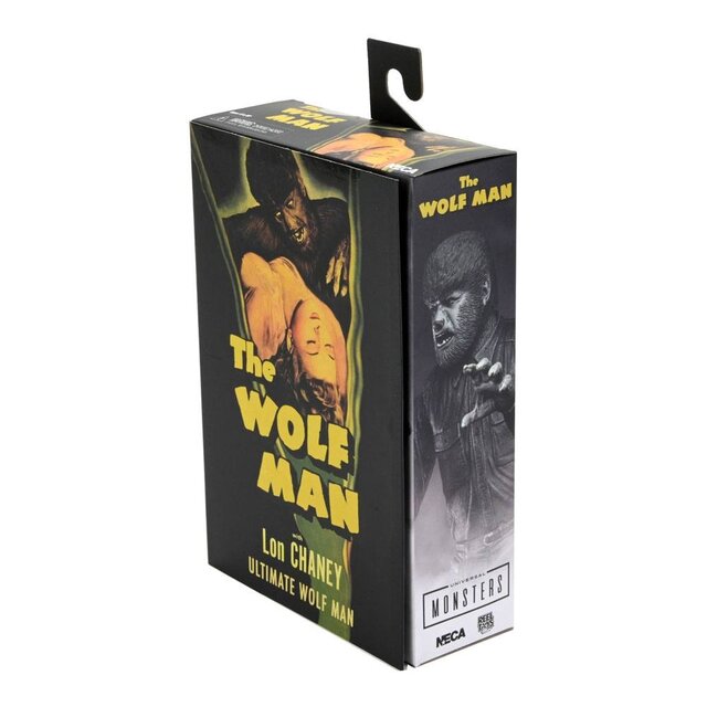 Universal Monsters Ultimate The Wolf Man (Black & White) Action Figure 18cm