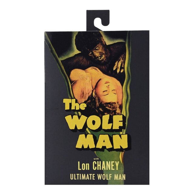Universal Monsters Ultimate The Wolf Man (Black & White) Action Figure 18cm