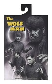 Universal Monsters Ultimate The Wolf Man (Black & White) Action Figure 18cm